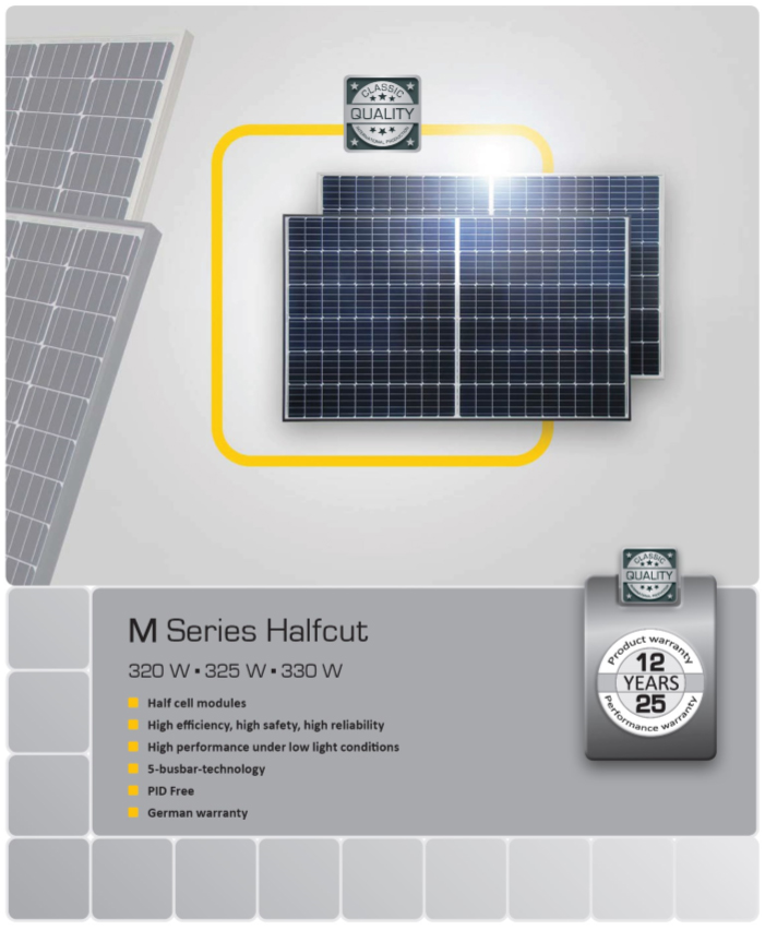 solarni paneli m series